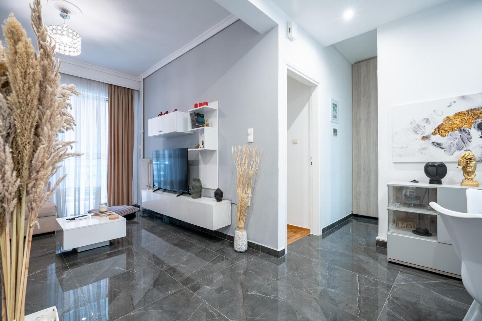 Neo Irakleio Train St. 1 Bedrm 4 Pers. Apartment Athen Exterior foto