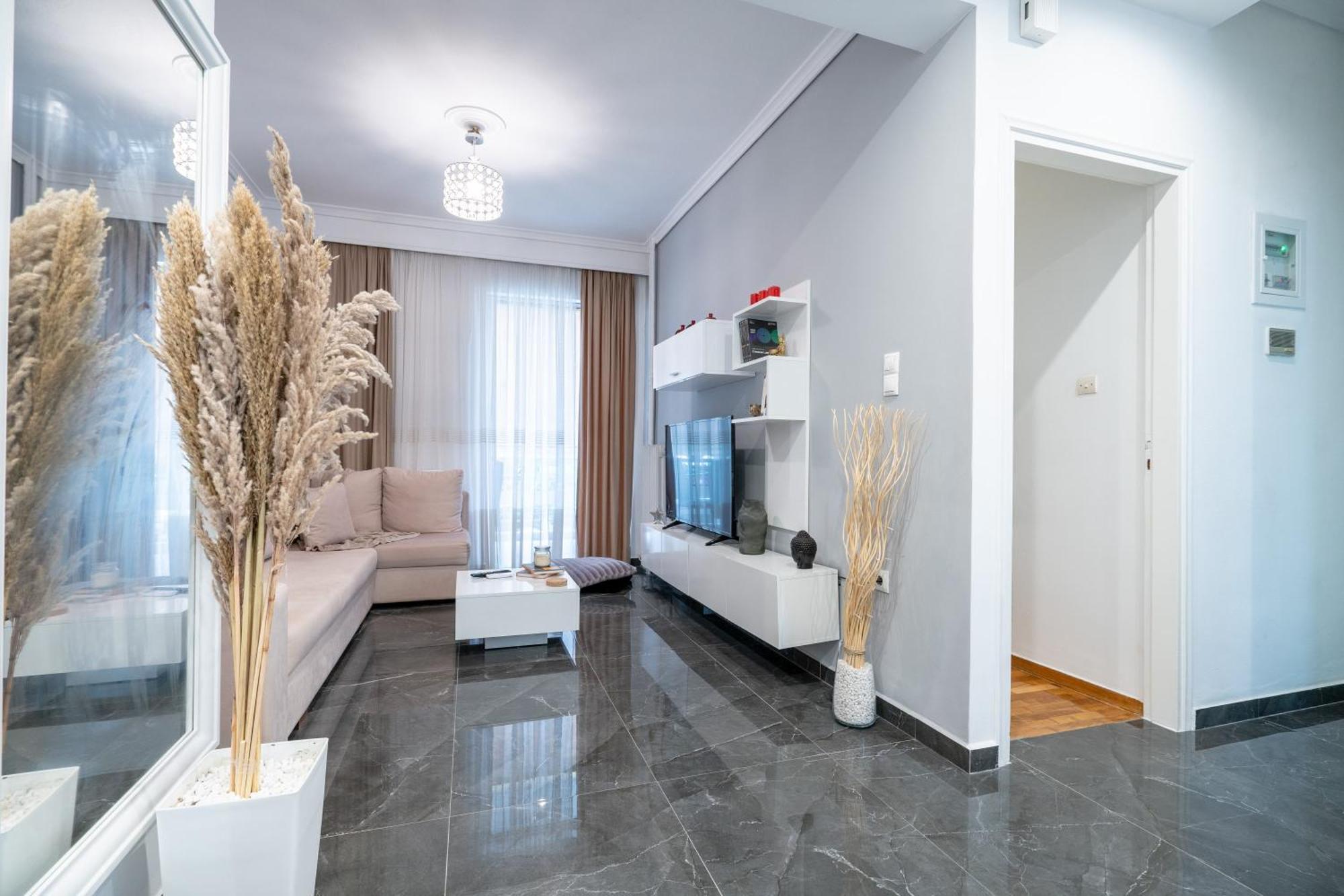 Neo Irakleio Train St. 1 Bedrm 4 Pers. Apartment Athen Exterior foto