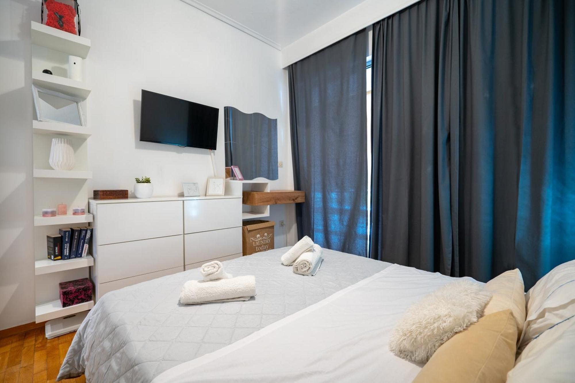 Neo Irakleio Train St. 1 Bedrm 4 Pers. Apartment Athen Exterior foto