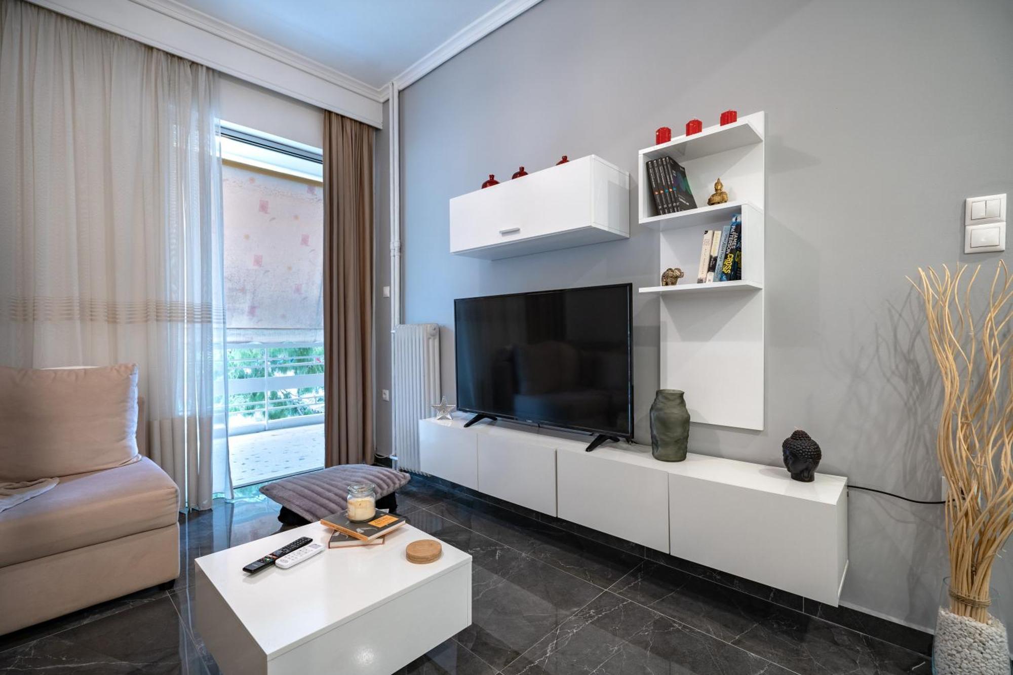 Neo Irakleio Train St. 1 Bedrm 4 Pers. Apartment Athen Exterior foto